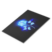 Bloc-note Rose bleu brûlant (Incliné)