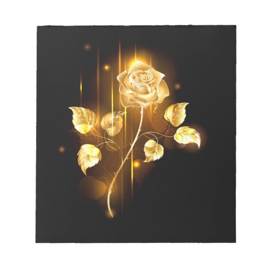 Bloc-note Rose d'or ( rose d'or ) (Devant)
