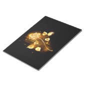 Bloc-note Rose d'or ( rose dorée ) (Incliné)