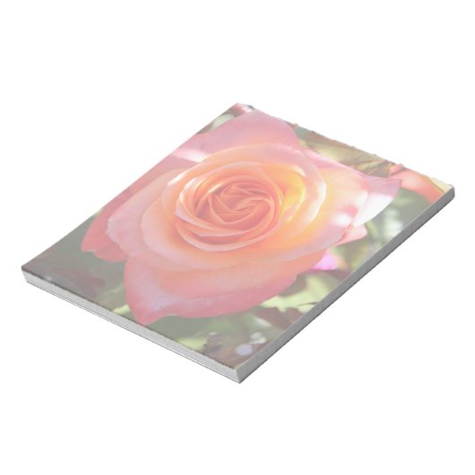 Bloc-note Rose dynamique (Tourné)