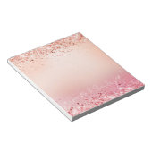 Bloc-note Rose et Rose Sparkle Ombre (Incliné)