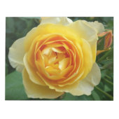 Bloc-note rose et rosebud (Devant)