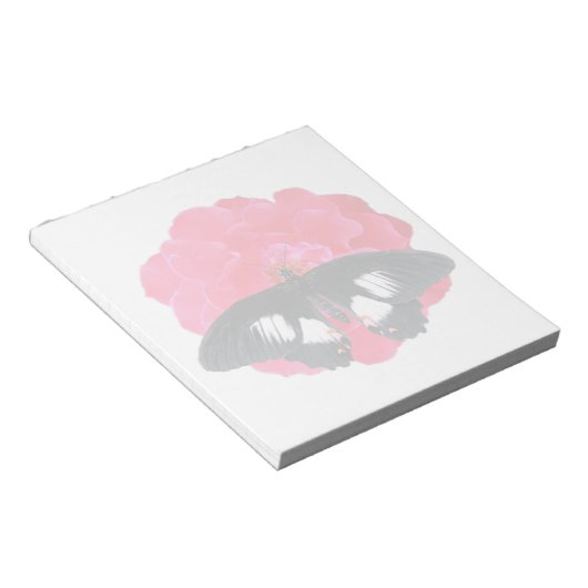 Bloc-note Rose et Swallowtail (Incliné)
