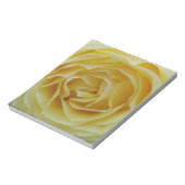 Bloc-note Rose jaune (Tourné)