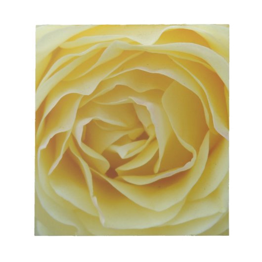 Bloc-note Rose jaune (Devant)
