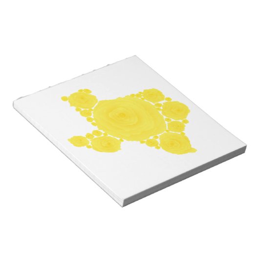 Bloc-note Rose jaune du Texas (Incliné)