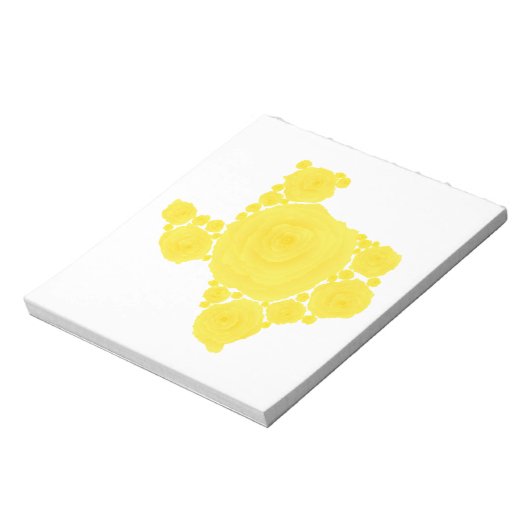 Bloc-note Rose jaune du Texas (Tourné)