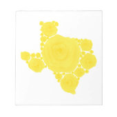 Bloc-note Rose jaune du Texas (Devant)