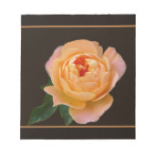 Bloc-note Rose Macro Rose (Devant)