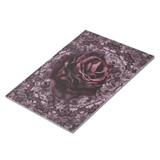 Bloc-note Rose Mandala (Incliné)