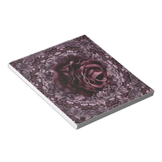 Bloc-note Rose Mandala (Incliné)