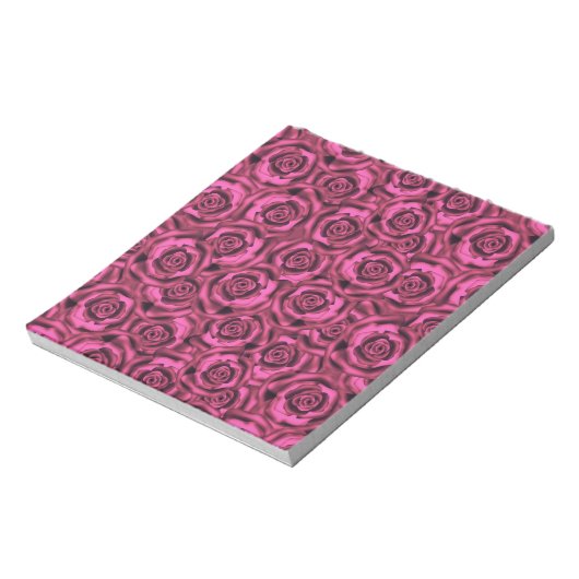 Bloc-note Rose rose (Tourné)