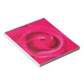 Bloc-note Rose rose rouge romantique (Incliné)