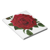 Bloc-note Rose rouge (Incliné)