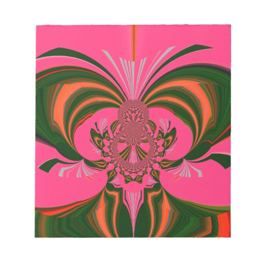 Bloc-note Rose rouge or vert (Devant)