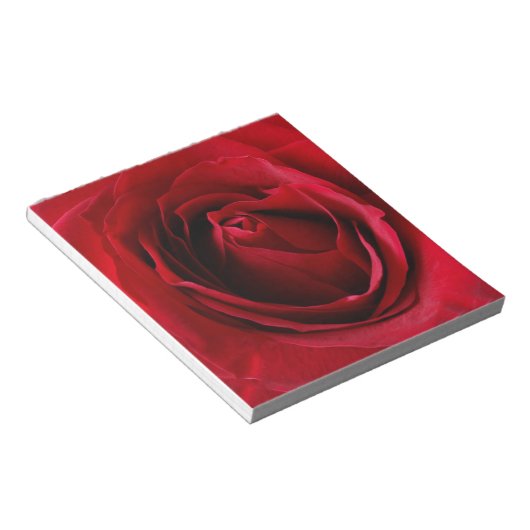 Bloc-note rose rouge profonde (Incliné)