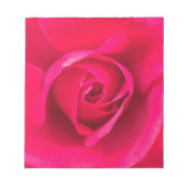 Bloc-note Rose rouge romantique v2 (Devant)