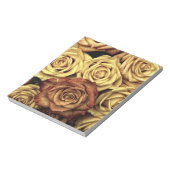Bloc-note Rose sepiqué (Tourné)