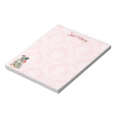 Bloc-note Rose Valentine ACD (Tourné)