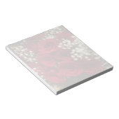 Bloc-note Roses and Baby's Breath Notepads (Incliné)