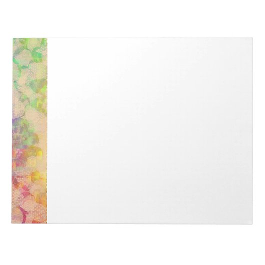 Bloc-note Roses de dentelle de Flor (Devant)