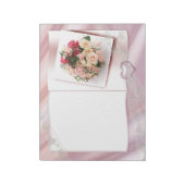 Bloc-note Roses et Coeurs Mariages Floral Love (Tourné)