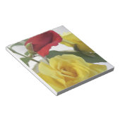 Bloc-note Roses jaunes rouges (Incliné)
