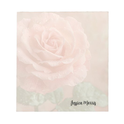 Bloc-note Roses roses (Devant)