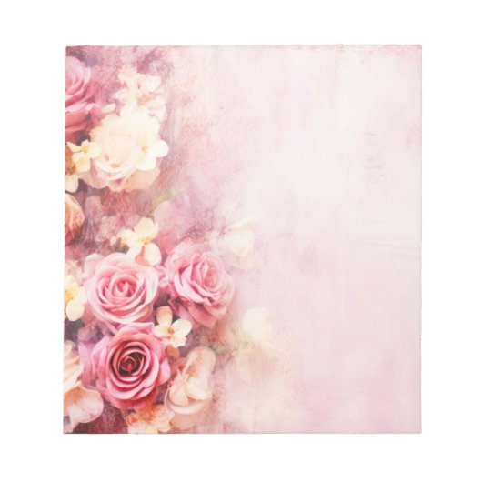 Bloc-note Roses Roses Roses Vintage (Devant)