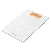 Bloc-note Roses sur le Top 40 pages JW stationnaire (Incliné)