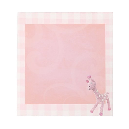 Bloc-note Rosie la Giraffe (Devant)