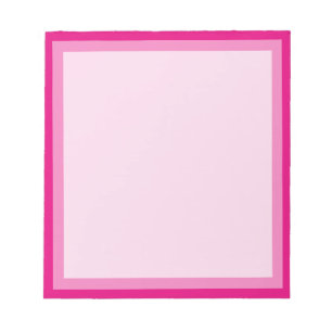 Bloc-note Rosy Pink Classic Boarder Cadre photo
