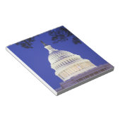 Bloc-note Rotonde du Capitole américain de nuit, Washington (Incliné)