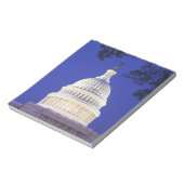 Bloc-note Rotonde du Capitole américain de nuit, Washington (Tourné)