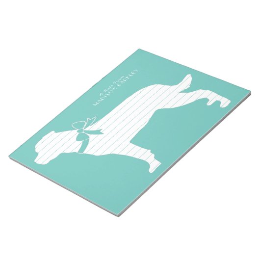 Bloc-note Rottweiler Chien Puppy Rottie (Incliné)