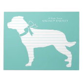 Bloc-note Rottweiler Chien Puppy Rottie (Devant)