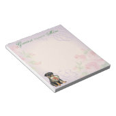 Bloc-note Rottweiler Heart Mom (Incliné)