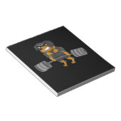 Bloc-note Rottweiler Poids Bodybuilding Chien (Incliné)