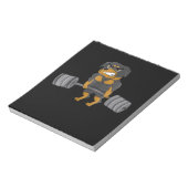 Bloc-note Rottweiler Poids Bodybuilding Chien (Tourné)