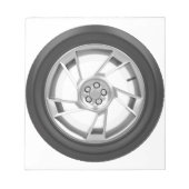 Bloc-note Roue (Devant)