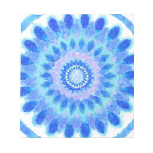 Bloc-note Roue à eau bleue (Devant)