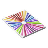 Bloc-note Roue arc-en-ciel (Incliné)