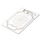 Bloc-note Roue de vie imprimable pour la croissance personne (Incliné)