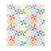 Bloc-note Roue géométrique colorée (Devant)