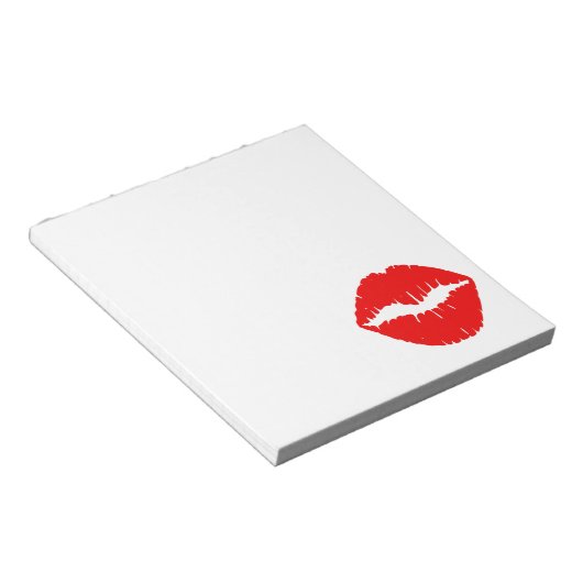 Bloc-note Rouge (Incliné)