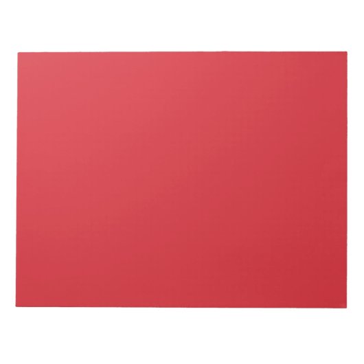 Bloc-note rouge Amaranthe (couleur solide) (Devant)