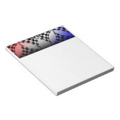 Bloc-note Rouge-Blanc-Bleu par Kenneth Yoncich (Incliné)