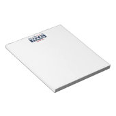 Bloc-note Rouge et Bleu au coeur du Texas (Incliné)