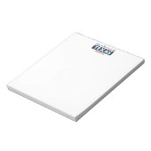 Bloc-note Rouge et Bleu au coeur du Texas (Tourné)