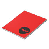 Bloc-note Rouge et noir de maquillage (Tourné)